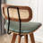 Sirine 4-Piece Swivel Vegan Leather Counter Stool-103707233