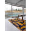 Geometric Recycled P.E.T Area Rug-93636964