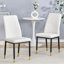 Ensemble de 4 chaises de salle à manger Modern