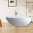67'' x 33.5'' Freestanding Soaking Solid Surface Bathtub