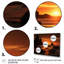Beach Silhouettes Sunset III, reproduction d'art sur toile-1233996195-1233996190