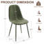 Chaise rembourrée en similicuir Kavi -1422941242