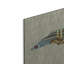 Wrought Studio ™ «North Carolina State Map» par Lanre Adefioye, mur en métal-2001767349