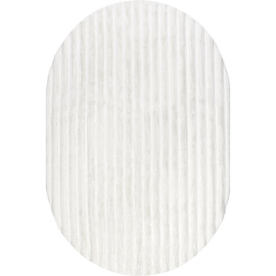Kai SuperiorWash Stripe Faux Rabbit Machine Washable Area Rug