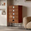 Commode à 5 tiroirs brune 24,80 po