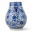Vase bleu et blanc