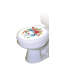 Adhésif décoratif pour siège de toilette de Noël - housse de couvercle en vinyle antistatique-4322040