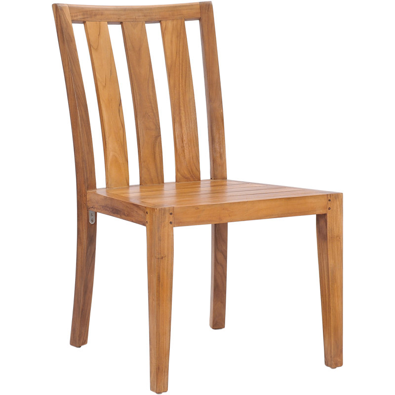 Claris Outdoor Teak Dining Side Chair