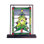Christmas Tree 11" Lighted Art Glass Novelty Light