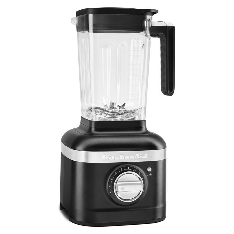 Mélangeur à vitesse variable KitchenAid® K400 avec pots de mélange et petits pots d'extension, Noir mat