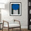 «Zaley Memphis In Blue V» par Renee W. Stramelframed, reproduction d'art-1232912717-1232912716