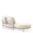 Laguno 86.61'' Wide Curved Aluminum Patio Sofa with Cushions-97935472