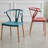 Burkleigh Plastic Dining Chairs with Beechwood Legs-934079331