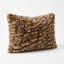 Coussin imprimé animal en fausse fourrure de chat jungle-1901782089