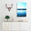 Red Kayak On A Lake In Sweden - Wrapped Canvas Painting-56666953