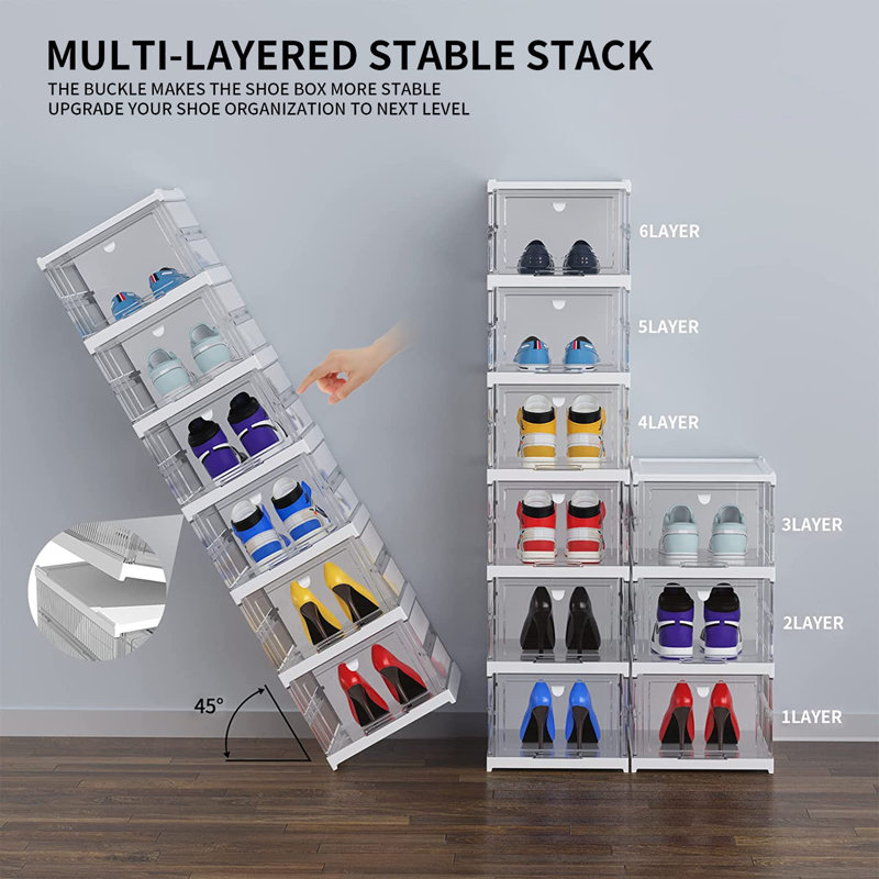 Range-chaussures pliables