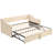 Upholstered Daybed With Pull-Out Trundle Bed-725274204