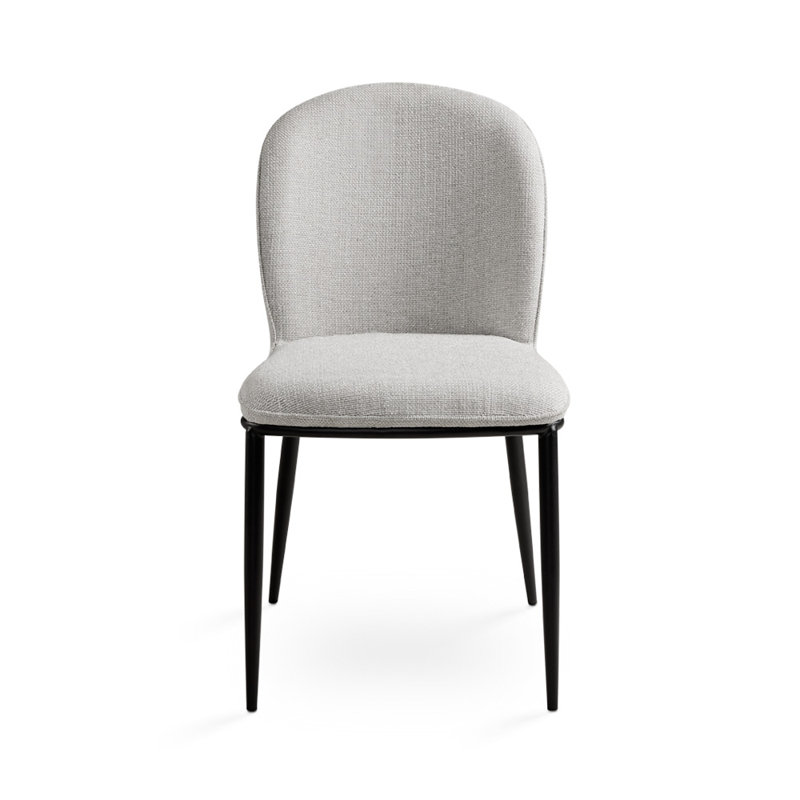 Jacarius 18'' H Upholstered Side Chair, Grey