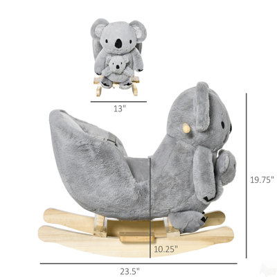 Koala-shaped Rocker,Kids Rocking Horse