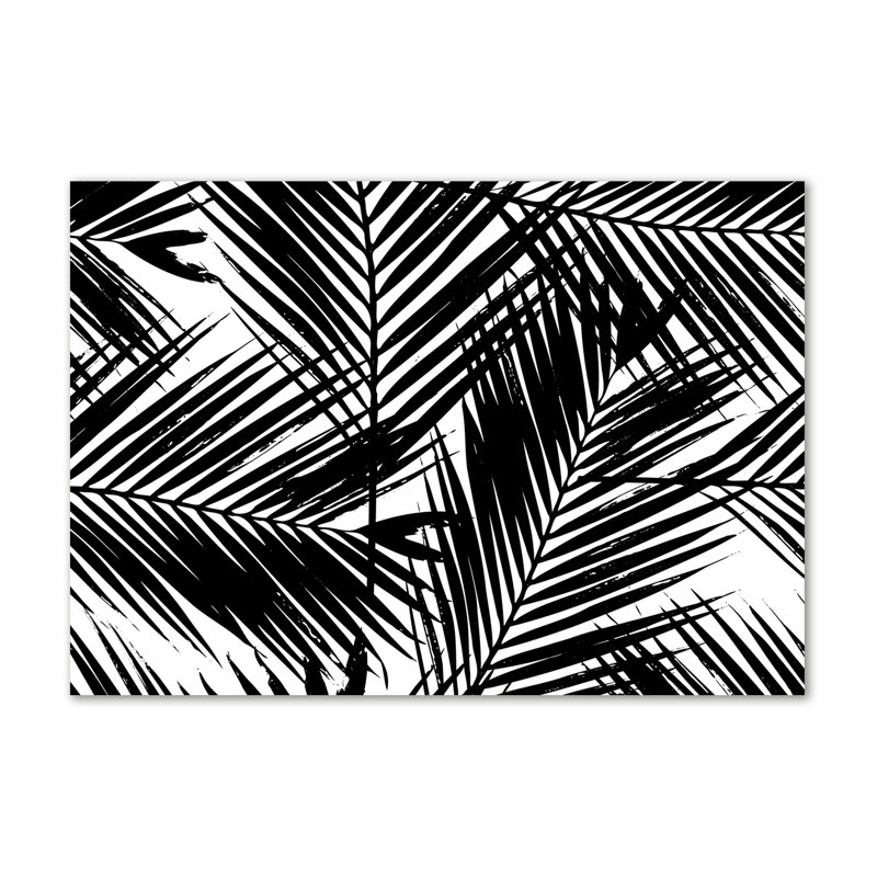Leaves Of Palm - No Frame Print on Canvas