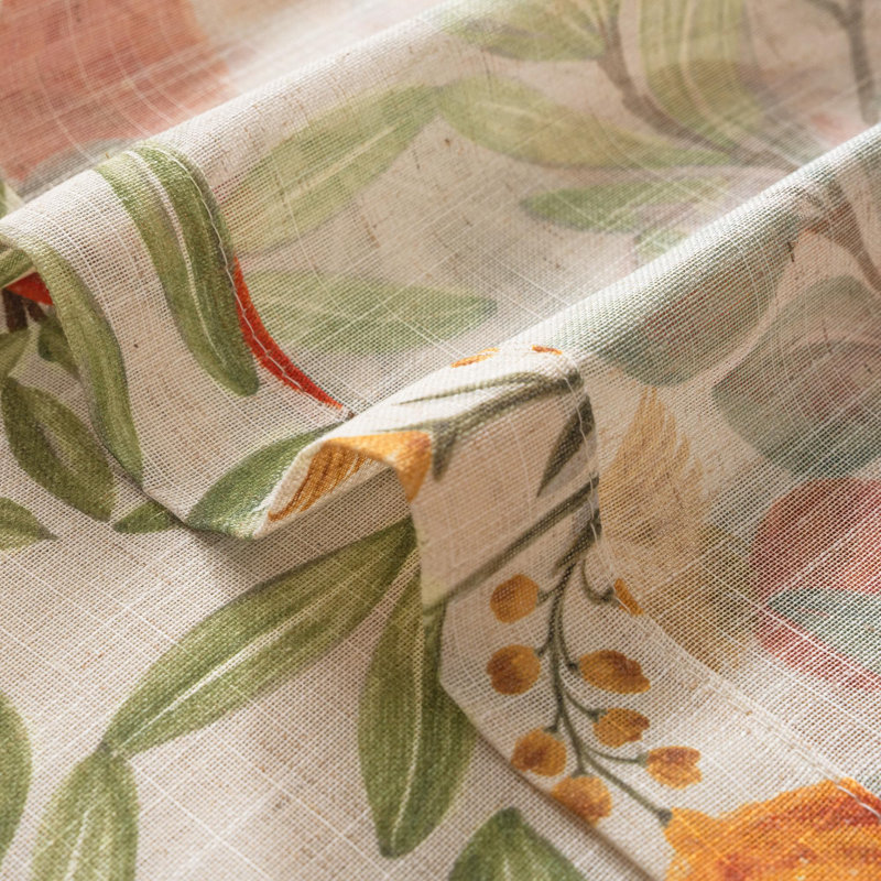Cantonnière Orange, L 52 po x L 14 po
