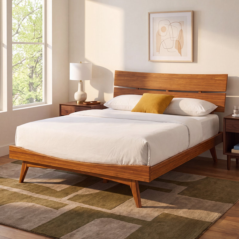 Springer Solid Wood Slat Bed