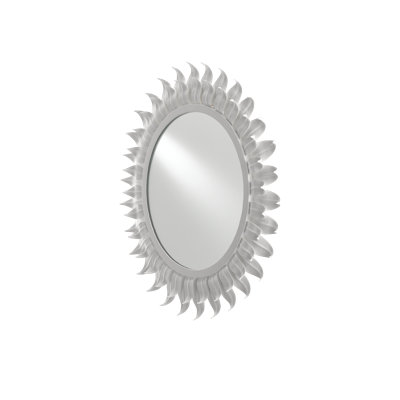 August Flat Metal Wall Mirror