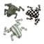 Courtly Frog Wall Decor Trio