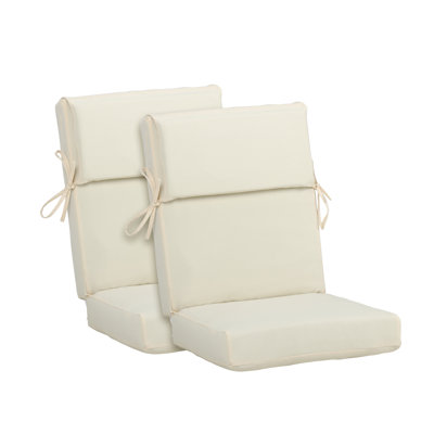 20 x 20 Inch Outdoor Rocking Chair Cushion Set of 2
