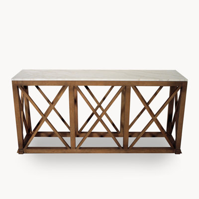 Sechrist 175cm Stone Top Console Table