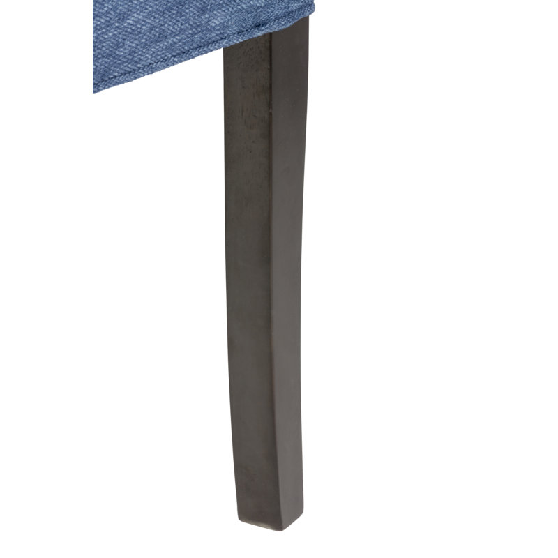 Armannai 18.5'' H Fabric Upholstered Parsons Chair, Blue Denim