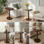 Table de bout ronde l 16 po x H 23 po