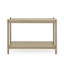 Console en bois massif de 41,3 po Hartl