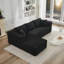 Canapé modulaire en L 106 po en L