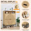 12 Pair Shoe Storage Cabinet-357658589