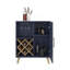 Armoire basse Cave avec rangement ouvert, mobilier de bar moderne pour le salon ou l'espace de divertissement-128964713