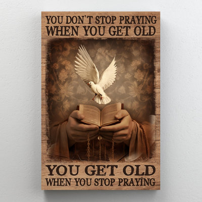 " When You Stop Praying "
