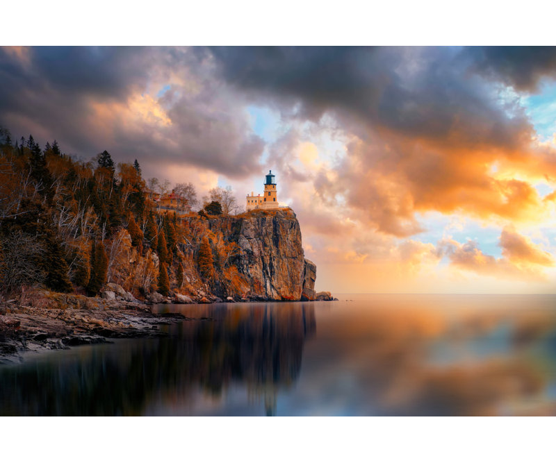 1 Piece Wrapped Canvas Wall Art, 81.28 cm H x 121.92 cm W