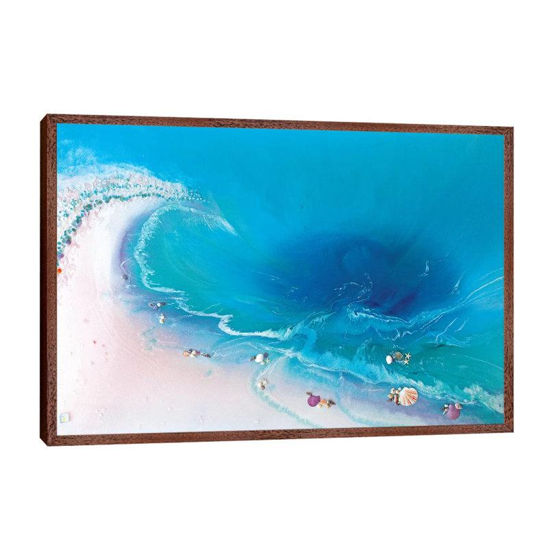 Bounty by Antuanelle - Print on Canvas, 66.04 cm H x 45.72 cm W, Brown Floater Framed