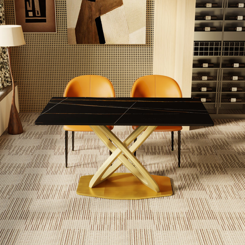 Rectangular 78.74'' L x 31.49'' W, Black, 29.53” H x 55.12” L x 31.49” W