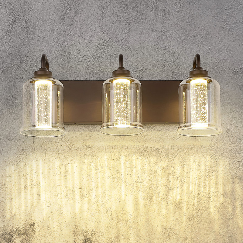 Beckner 3 - Light Dimmable LED Vanity Light