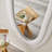 Plemons Fabric Asymmetrical Mirror