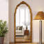 Miroirs muraux demi-cercles en bois manufacturé-1629161683