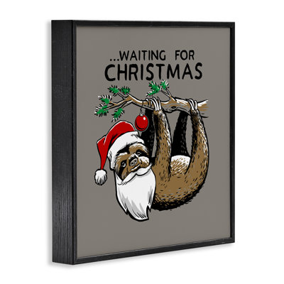 Père Noël paresseux, estampe numérique par Jedco Brands, Inc.