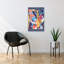 Vibrant Funk Soul Abstract Modern Architecture Wall Art Print-135625128