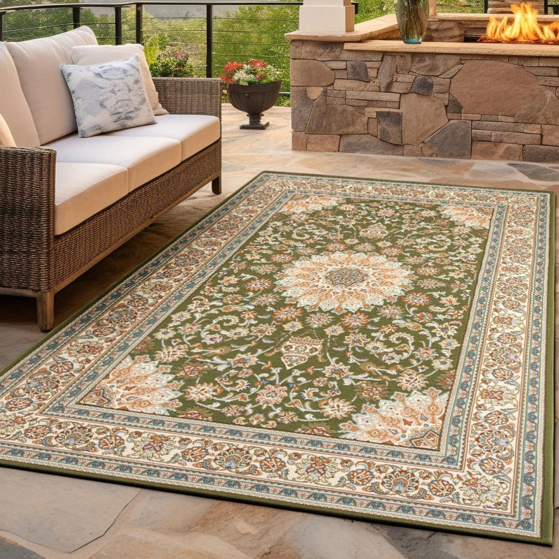 Tapis vert traditionnel Tollefson, Rectangle 2 pi x 3 pi 1 po