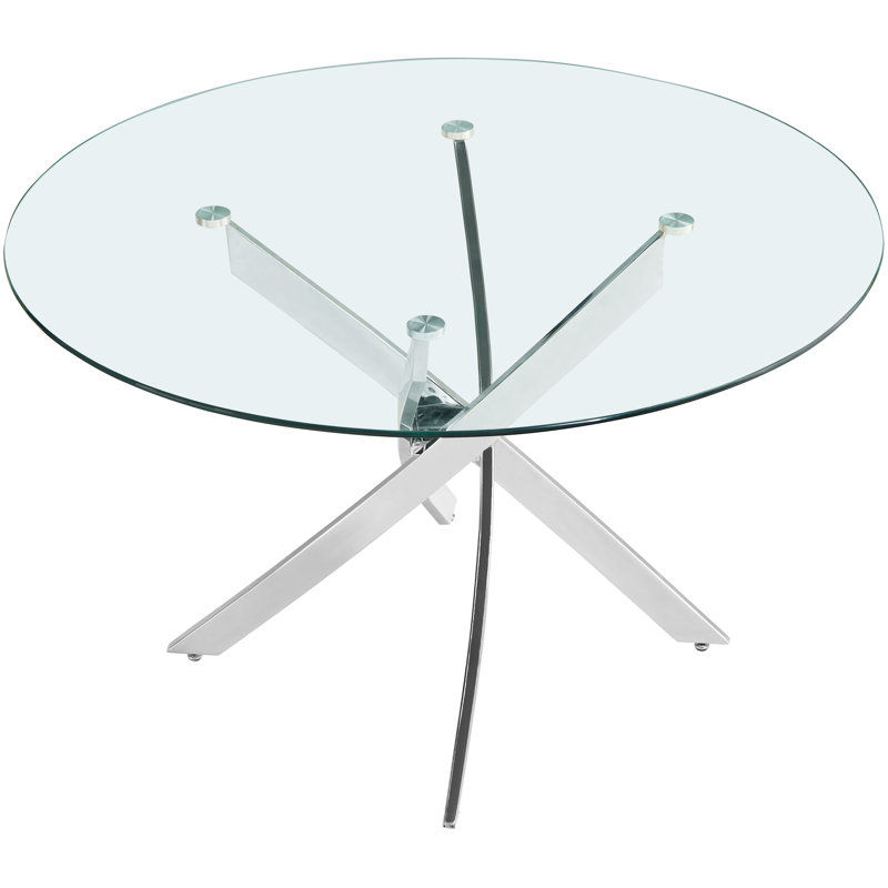Table de salle à manger Xander, Argent