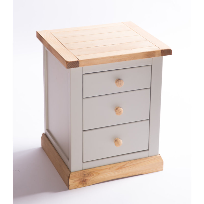 Faye 45 cm W Bedside Table
