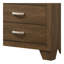 Commode à finition chêne Miquell