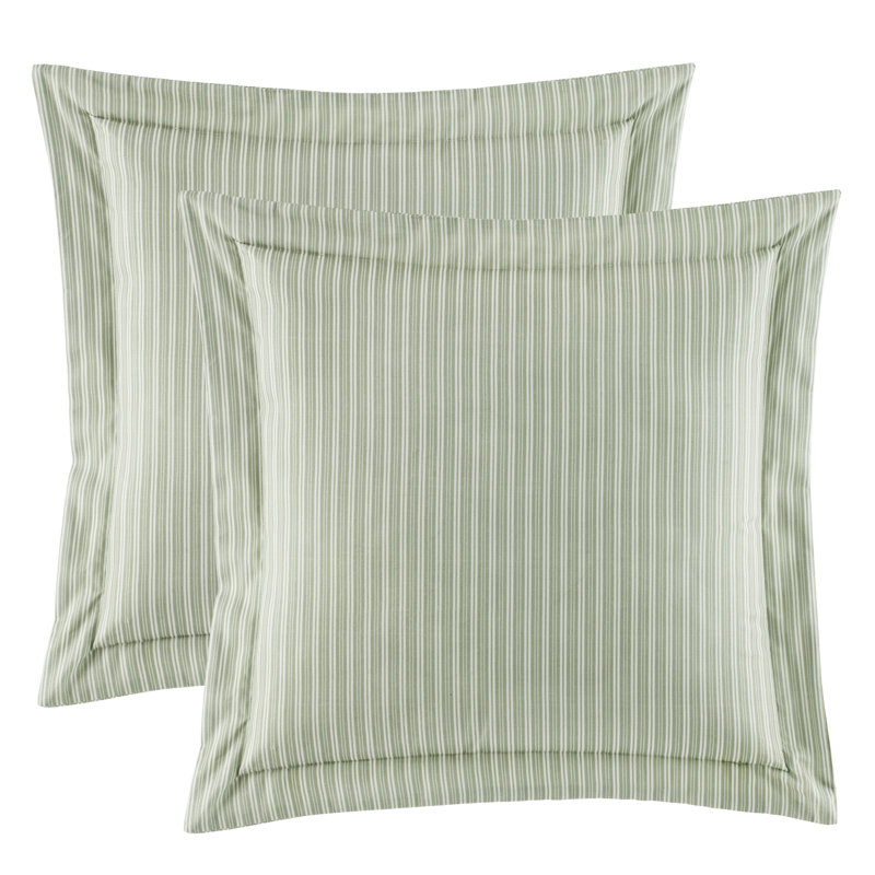 King White Cotton Reversible 7-Piece Comforter Set